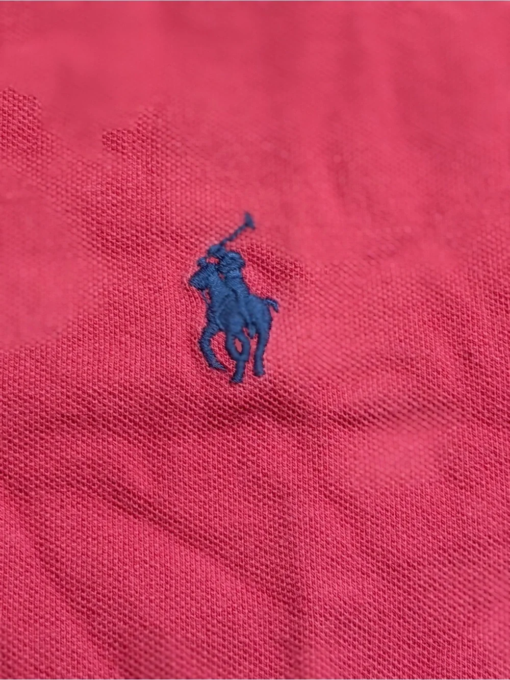 Polo by Ralph Lauren Men’s Coral Short-Sleeve Henley Shirt